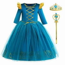 Little Girls Brave Princess Dress Adventures Costume
