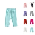 thumbnail image 1 of Little Girls Clothes Pant for Girls Girls Athletic Shorts Capri Leggings Kids Running Pants Shorts Workout Tights Cropped Pants Shorts Pants, 1 of 4