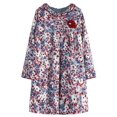 thumbnail image 1 of Little Girls Colorful Abstract Artistic Print A-Shaped Dress 2/3, 1 of 7
