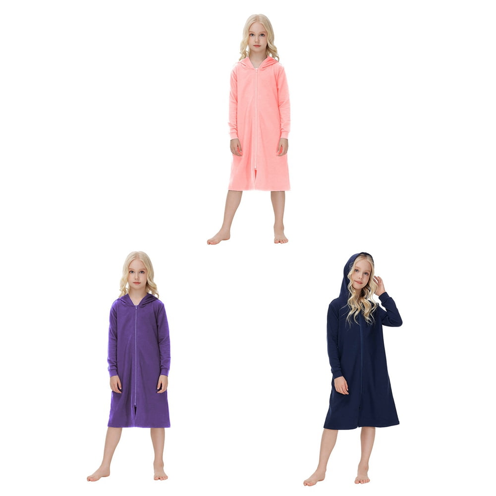 Sanlutoz Girls Cotton Long Sleeve Rabbit Dress - Cartoon Pattern (Grey, Sizes 3T-10) - View #6