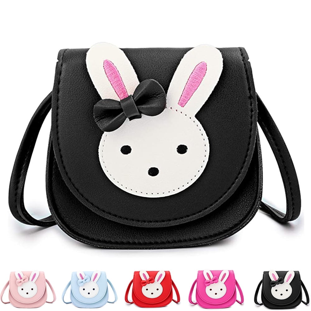 Cute Little Girls' Crossbody Purse - Adjustable Strap PU Bag For Kids & Women, Lightweight & Roomy