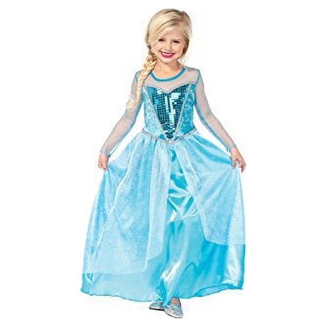 Little Girls' Disney Frozen Elsa Inspired Ice Queen Costume Dress up ...