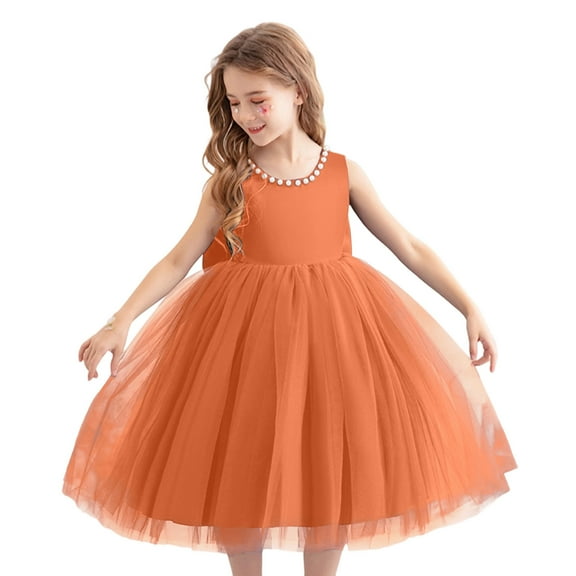 Little Girls Dresses Dress Girls Wedding Dress Flower Girl Dress Piano Performance Skirt