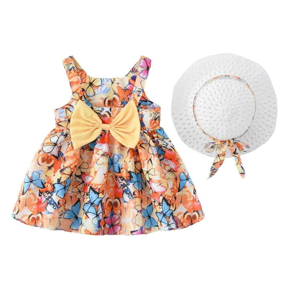 Little Girls Dresses Size 5-6 Cotton Dresses Easter Dresses Tutu Dresses Birthday Party Princess Dress Sundress Trendy Spring Summmer Outfit Fashion Cothes