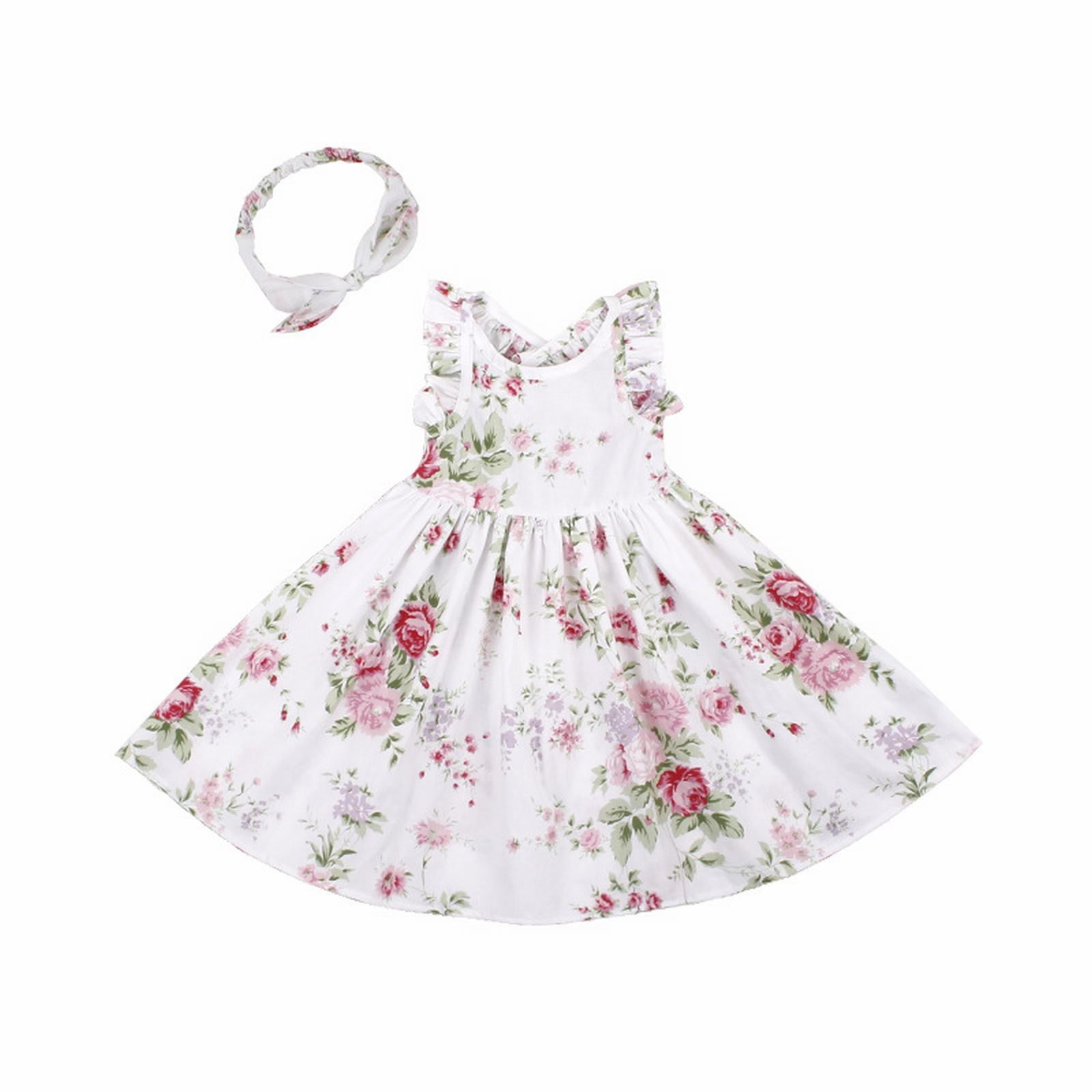 Little Girls Dresses Size 5 Years6 Years European And Dresses Summer