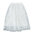 thumbnail image 1 of Little Girls Dresses Size 6 Years-7 Years Long Skirt High Waist Mesh Half Skirt Feather Spotted Skirt Cute Skirt Graphic Dress, 1 of 8
