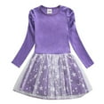 thumbnail image 1 of Little Girls Dresses Tutu Party Sequins Prints Style Dress Fall Clothes Size 6-7T, 1 of 5