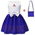 thumbnail image 1 of Little Girls Encanto Casual Dress Sleeveless Mirabel Print Princess Dress Party Clothes, 1 of 5