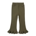thumbnail image 1 of Little Girls Flare Leggings Soft Casual Bottoms Pants for Kids, 1 of 3