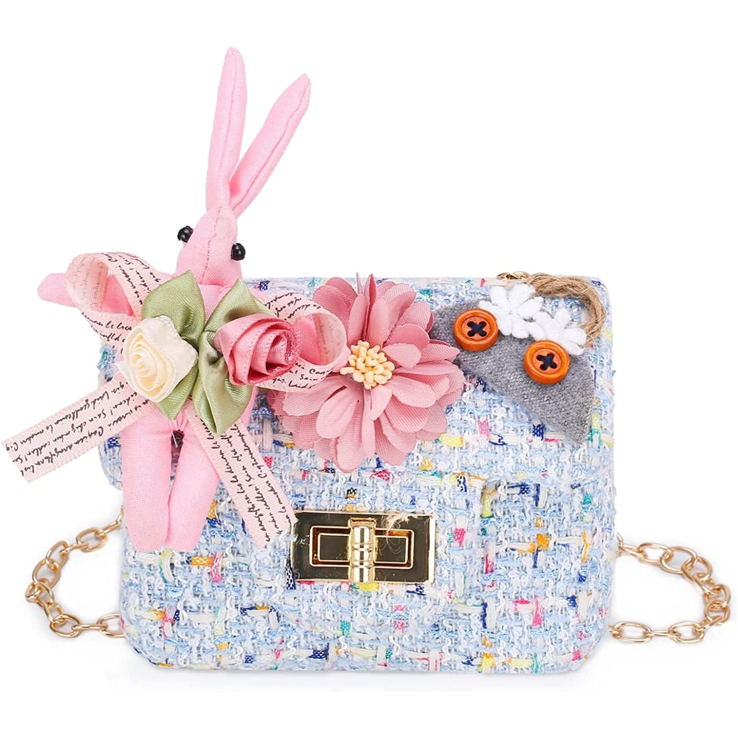 Princess Flower Kids Handbag Plush Girls Purse Bag Soft Wallet Children Toy  Gift(Rose Red) : Amazon.in: Shoes & Handbags