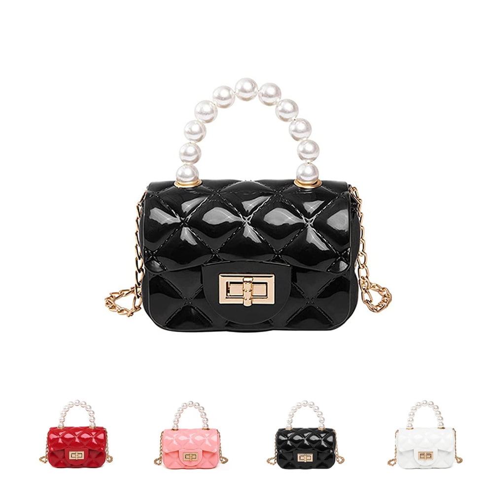 Little Girls Handbags Mini- Shoulder Bag Wallet Bag Crossbody Bag for Girls  Kids Toddler-Black