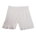 thumbnail image 1 of Little Girls Kids Boy-Leg Slim Elastic Safety Short Lace Trim Panties Dancewear, 1 of 6