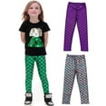 thumbnail image 1 of Little Girls Leggings Footless Kids Girls Gymnastics Pants Legging Toddler Yoga Sport Dance Trousers 3-10Y, 1 of 12