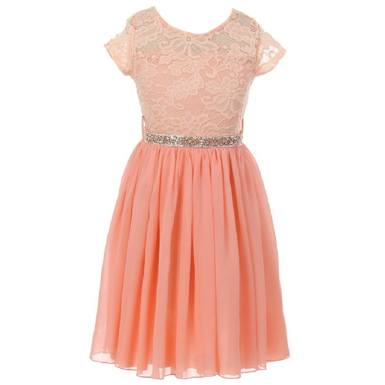 Chiffon Little Girl Dresses, Popular Lovely Flower Girl Dresses Chiffon Little Girl Dresses, Popular Lovely Flower Girl Dresses