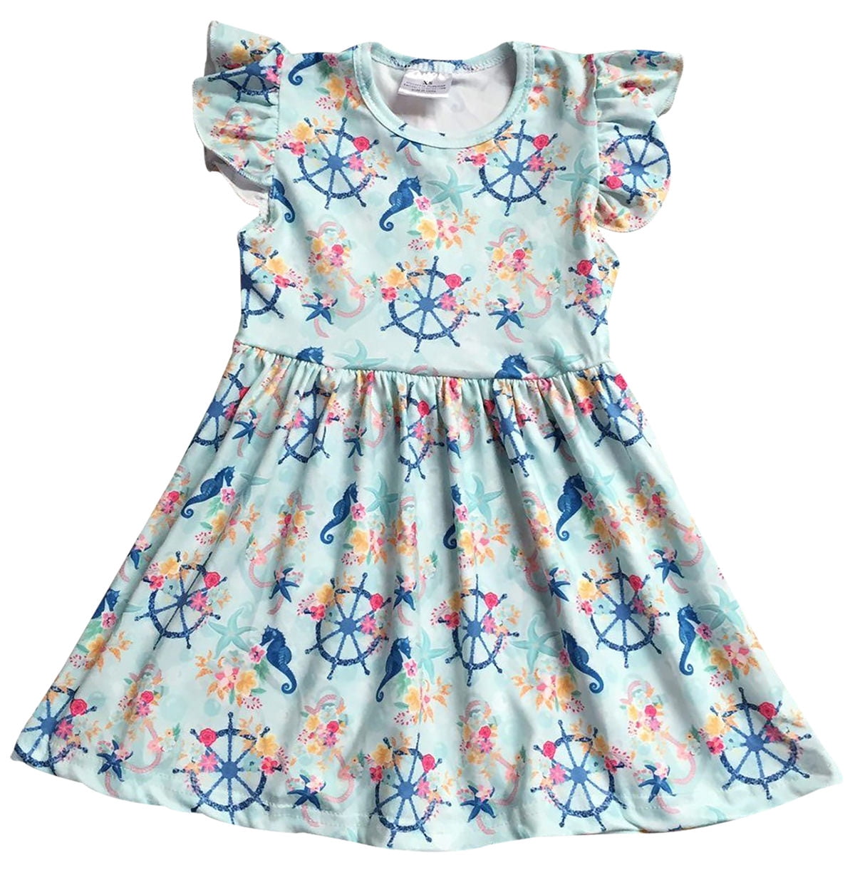 Little Girls' Lovely Under the Sea Starfish Birthday Party Flower Girl Dress  Mint 4 M (P501449P) - Walmart.com