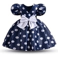thumbnail image 1 of Little Girls Polka Dots Fancy Dress Halloween Minnie Costume Birthday Party Outfit, 1 of 4