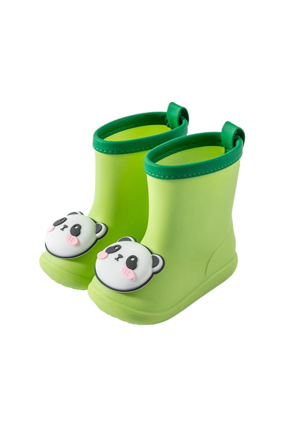 Little Girls Rain Boots Outdoor Shoes Pool Beach Rainy Day Lightweight Durable For Kids Size 6-7T