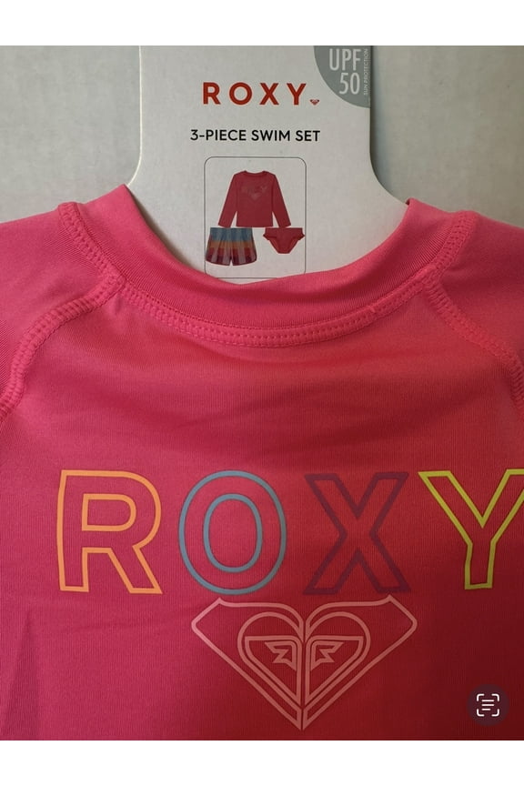 Little Girls Roxy 3-Piece Swim Set 2T