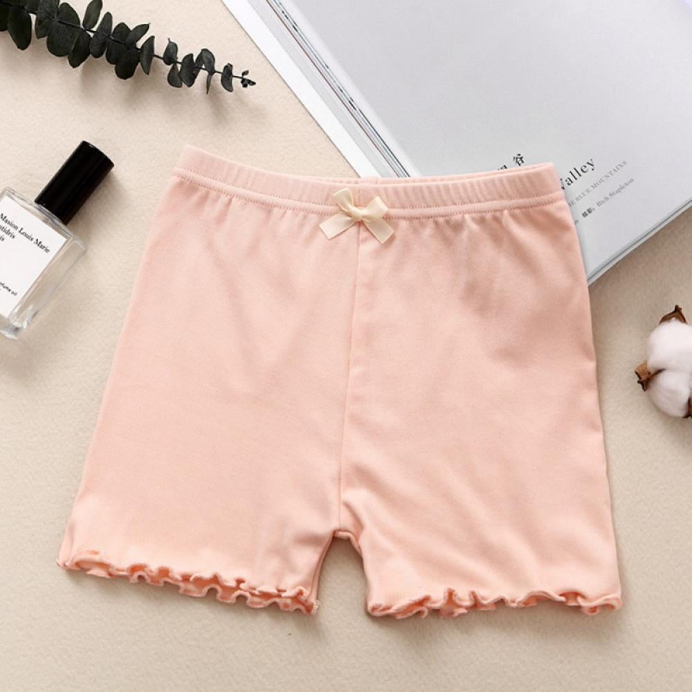 Little Girls Safety Shorts Pants,Breathable and comfortable