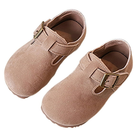 Little Girls Shoes Girls Summer Sandals Children's Leather Shoes Spring 2025 New Girls Shoes Pig Bapi Small Fragrance Wind Fashion Shoes Children's Shoes