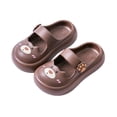 thumbnail image 1 of Little Girls Slippers Soft Sole Pool Beach Outdoor Casual Sandals Lightweight Water Shoes For Kids Size 5.5-6T, 1 of 3