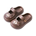 thumbnail image 1 of Little Girls Slippers Soft Sole Pool Beach Outdoor Casual Sandals Lightweight Water Shoes For Kids Size 7.5-8T, 1 of 3
