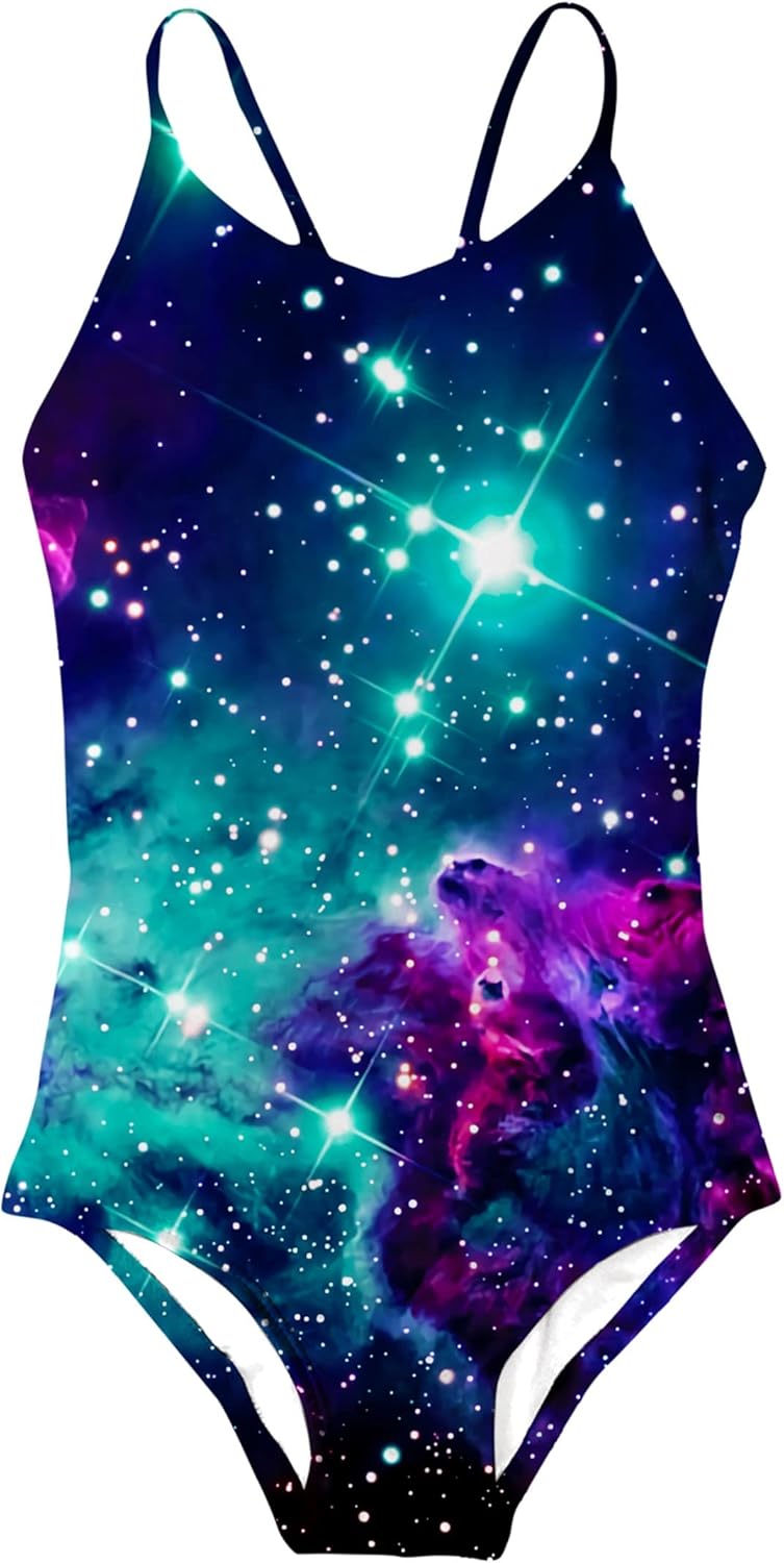 Little Girls Swimsuits Quick Dry Beach Swimwear Bathing Suit for Beach