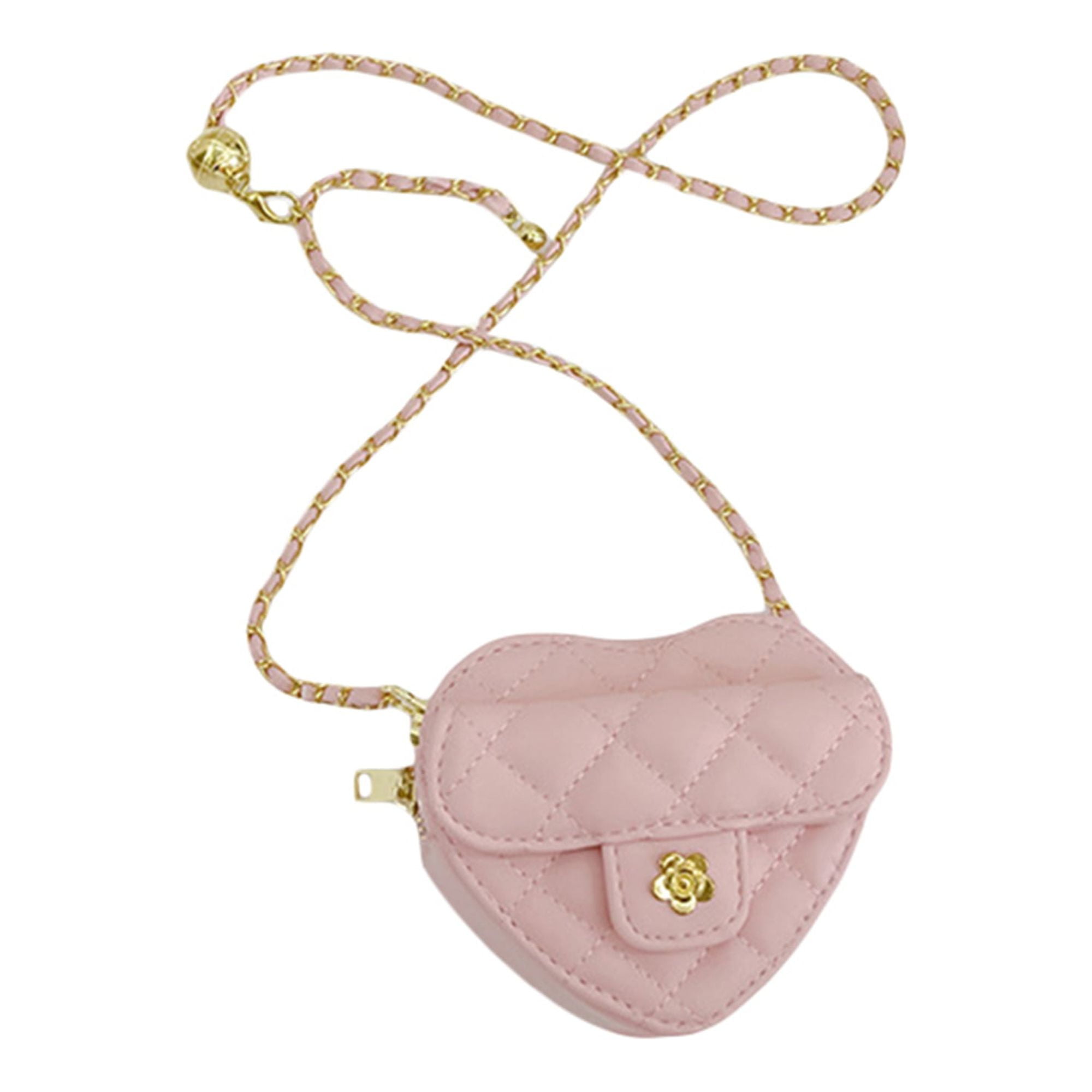 Little Girls Toddlers Mini Heart Shaped Crossbody Shoulder Bag Coin