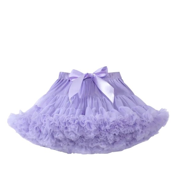 Little Girls Tutu Skirts Fluffy Tulle Princess Ball Gown Pettiskirt Ballet Dance Party/birthday Skirt