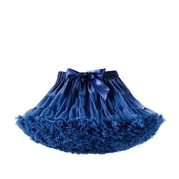 Little Girls Tutu Skirts Fluffy Tulle Princess Ball Gown Pettiskirt Ballet Dance Party/birthday Skirt