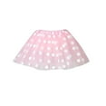 thumbnail image 1 of XUNKUSGA Little Girls Tutu Skirts Stars Sequins Tutu Skirt Princess Ballet Dance Dress for 1-6 Y Sparkle Elastic 3 Layered Tulle Tutu Skirt, 1 of 3