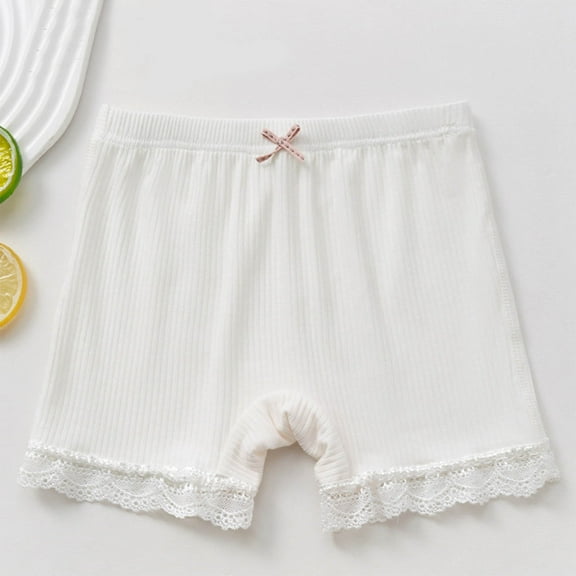 Little Girls Underwear Kids Cute Soft Breathable Summer Thin Style Panties Briefs Seamless Comfort Stretch Underpants Shorts