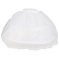 Little Girls White Half Slip Petticoat Tea Length for Flower Girl Half ...