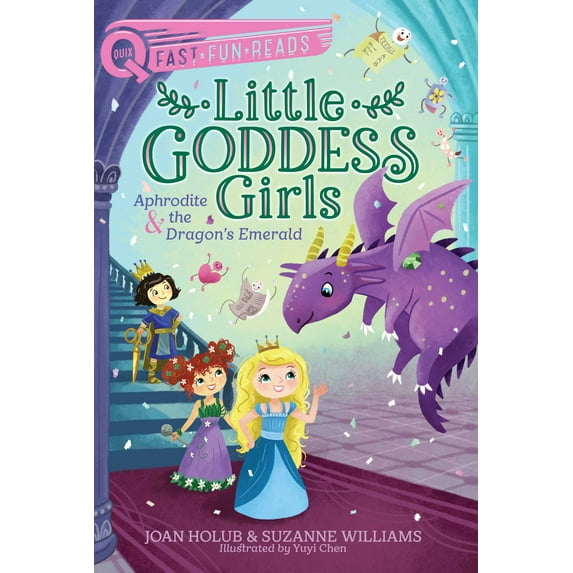 Little Goddess Girls: Aphrodite & the Dragon's Emerald : A QUIX Book (Series #11) (Hardcover)