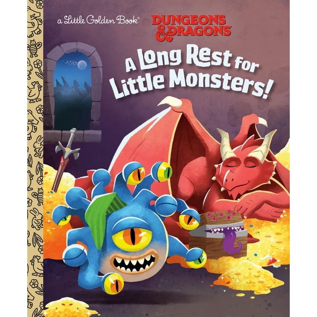 Little Golden Book A Long Rest for Little Monsters! (Dungeons & Dragons ...