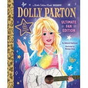 Dolly Parton Ultimate Fan Edition Little Golden Book Biography 22 Bonus Pages! Stickers! Hardcover