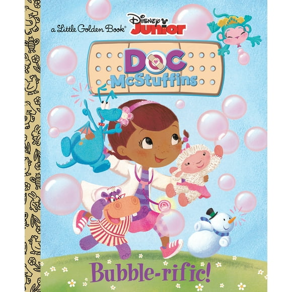 Little Golden Book: Bubble-rific! (Disney Junior: Doc McStuffins) (Hardcover)