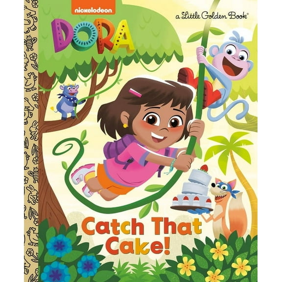 Little Golden Book Catch That Cake! (Dora), (Hardcover)