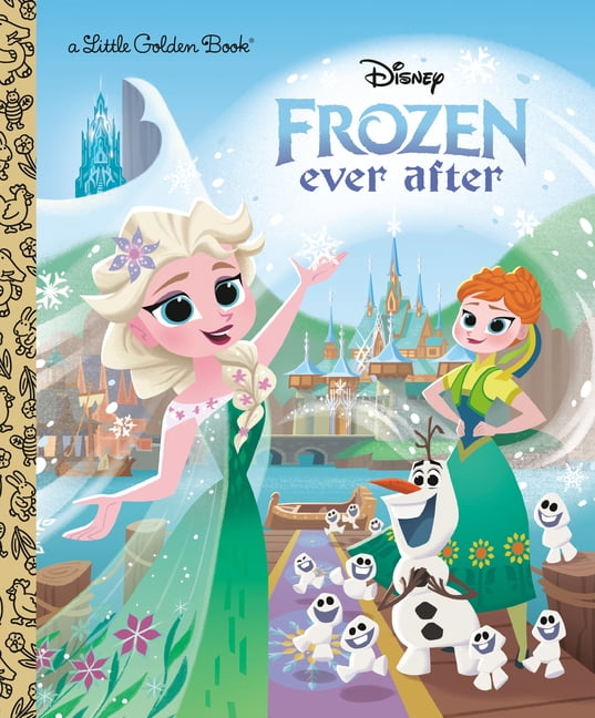 Little Golden Book Disney Frozen Ever After, (Hardcover) - Walmart.com