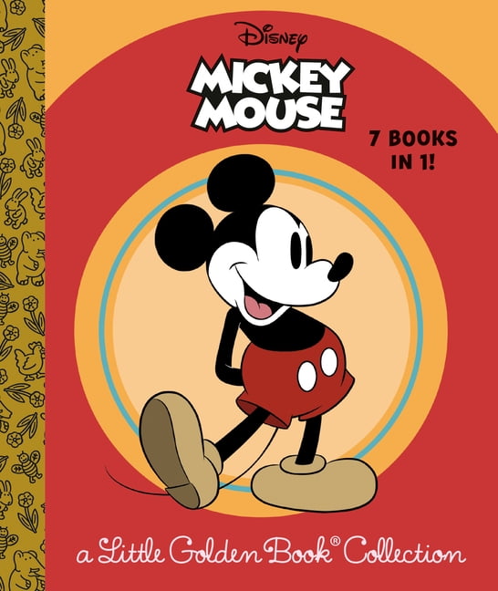 Little Golden Book Disney Mickey Mouse: A Little Golden Book Collection (Disney Mickey Mouse), (Hardcover)