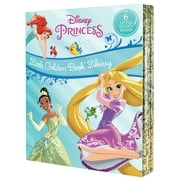VARIOUS Little Golden Book Disney Princess Little Golden Book Library -- 6 Little Golden Books: Tangled; Brave; The Princess and the Frog; The Litt, (Paperback)