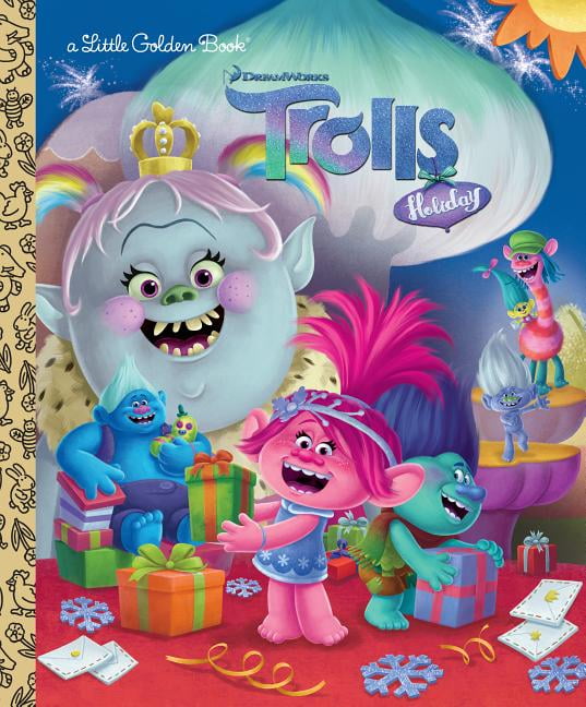 DAVID LEWMAN; FABIO LAGUNA Little Golden Book: DreamWorks Trolls Holiday LGB (DreamWorks Trolls) (Hardcover)