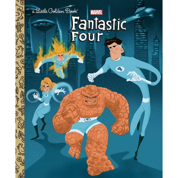 Little Golden Book Fantastic Four Little Golden Book (Marvel), (Hardcover)