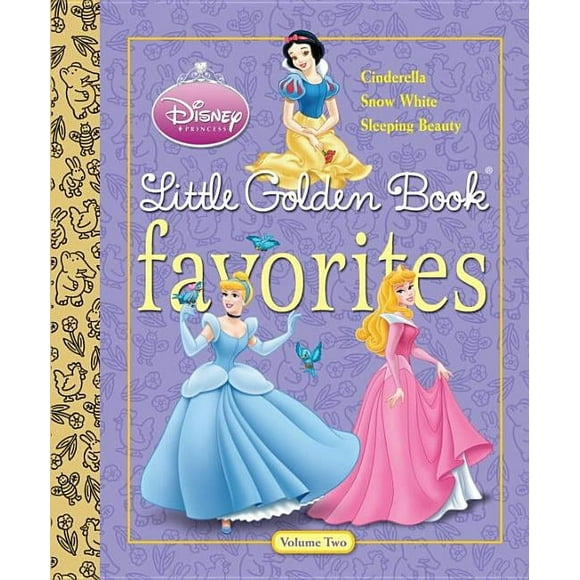 Little Golden Book Favorites: Disney Princess Little Golden Book Favorites Volume 2 (Disney Princess) (Hardcover)