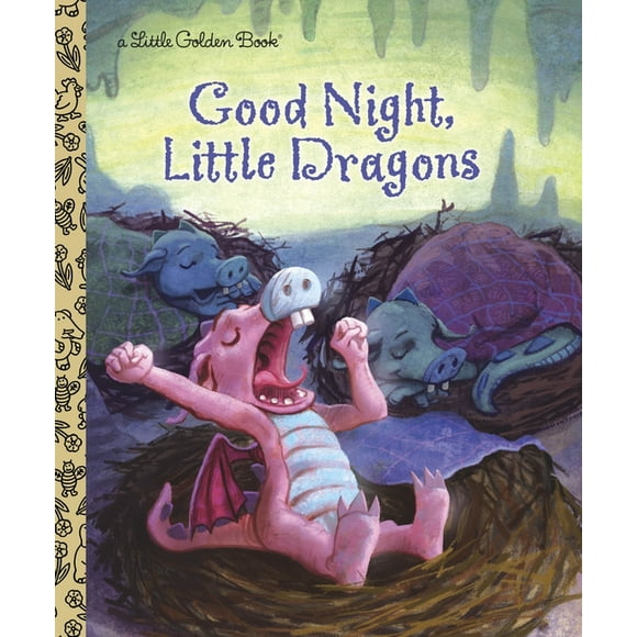 Little Golden Book: Good Night, Little Dragons (Hardcover)