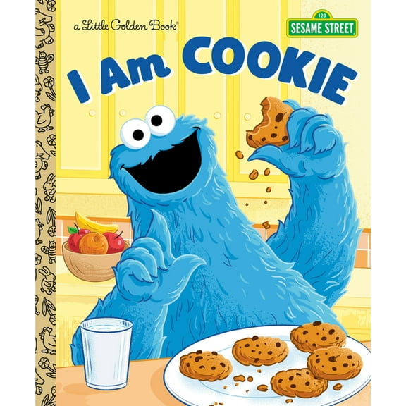 Little Golden Book I Am Cookie (Sesame Street), (Hardcover)