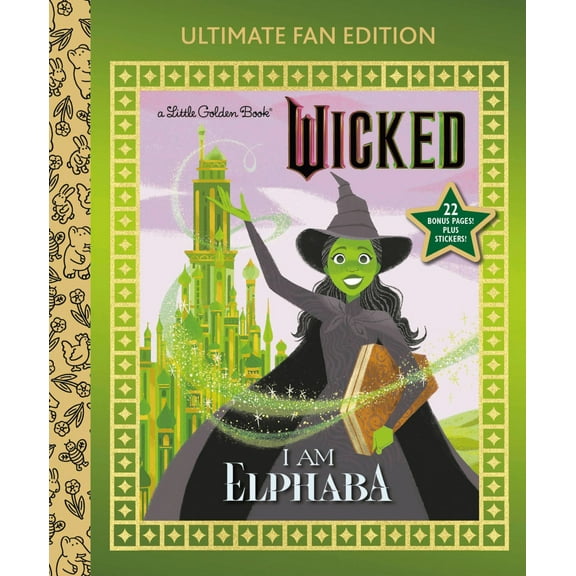 I Am Elphaba: Ultimate Fan Edition (Universal Pictures Wicked): 22 Bonus Pages! Stickers! (Hardcover)
