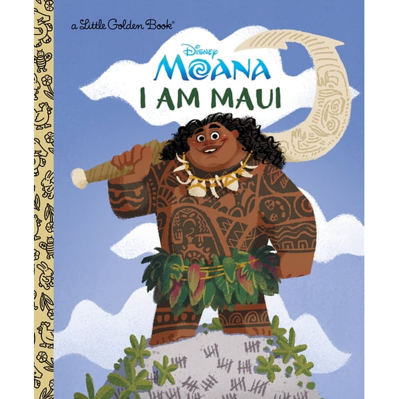 Little Golden Book I Am Maui (Disney Moana), (Hardcover)