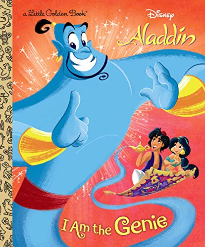 JOHN SAZAKLIS; ALAN BATSON Little Golden Book: I Am the Genie (Disney Aladdin) (Hardcover)