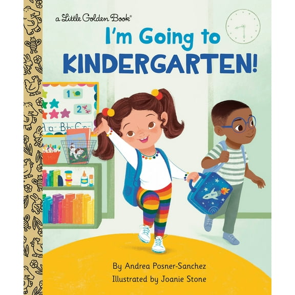 Pre-Owned Little Golden Book I'm Going to Kindergarten!: A Book for Soon-To-Be Kindergarteners, (Hardcover)